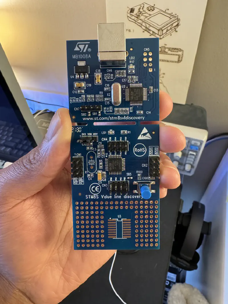 STM8 Debugging on M1 Mac